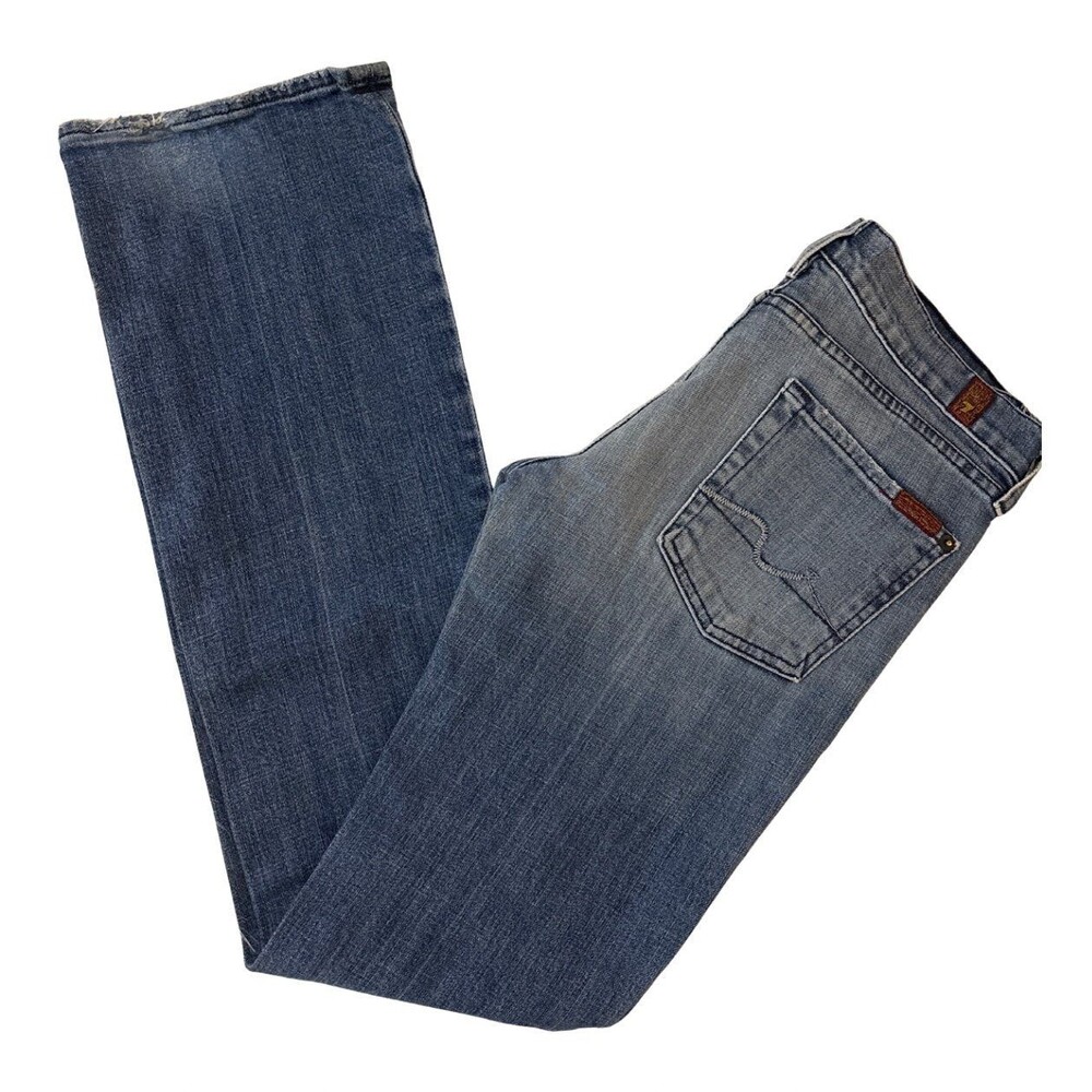 Seven for All Mankind Bootcut Jeans Size 28 Stretch Denim